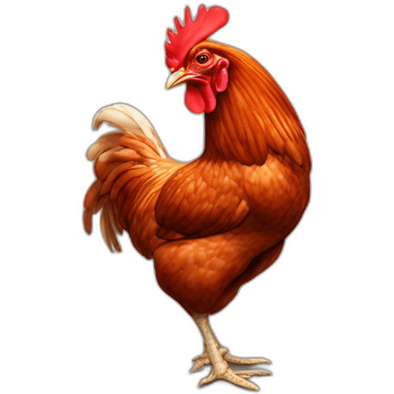 rhode island red chicken emoji