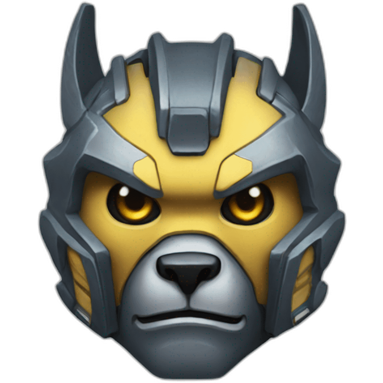 Protogen happy emoji