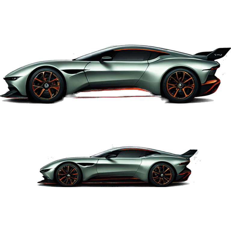 Une Aston martin vulcan emoji