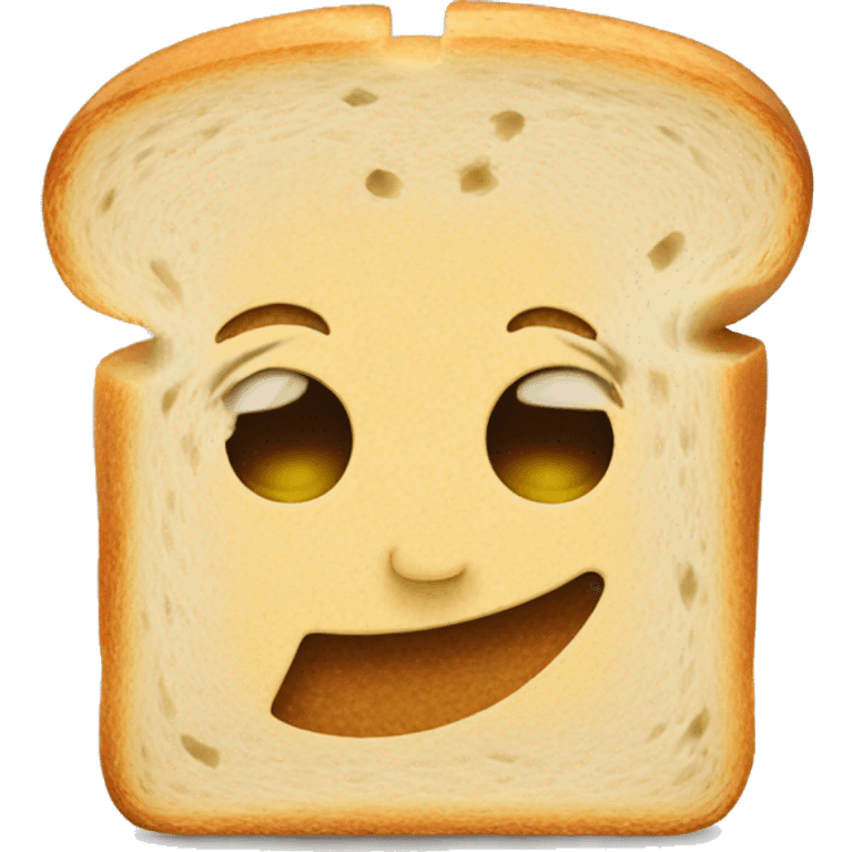 head between two slices of bread emoji