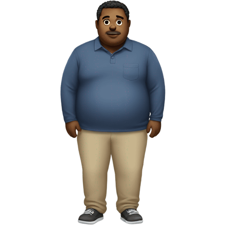 fat male emoji