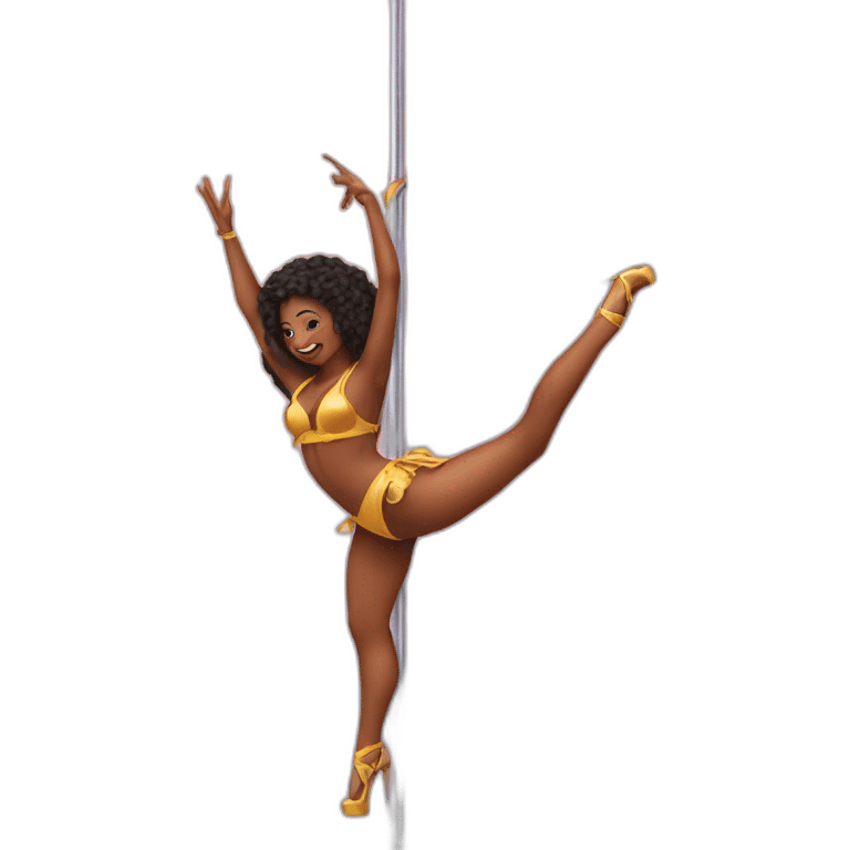 Poledancer emoji