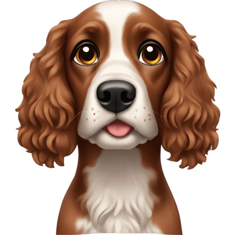 Dog spaniel birthday  emoji