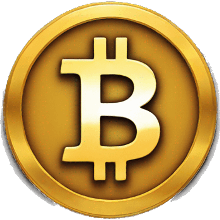 Bitcoin logo emoji