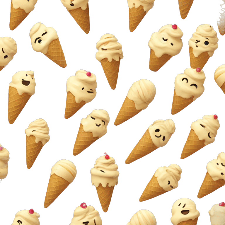 Somi somi ice cream emoji