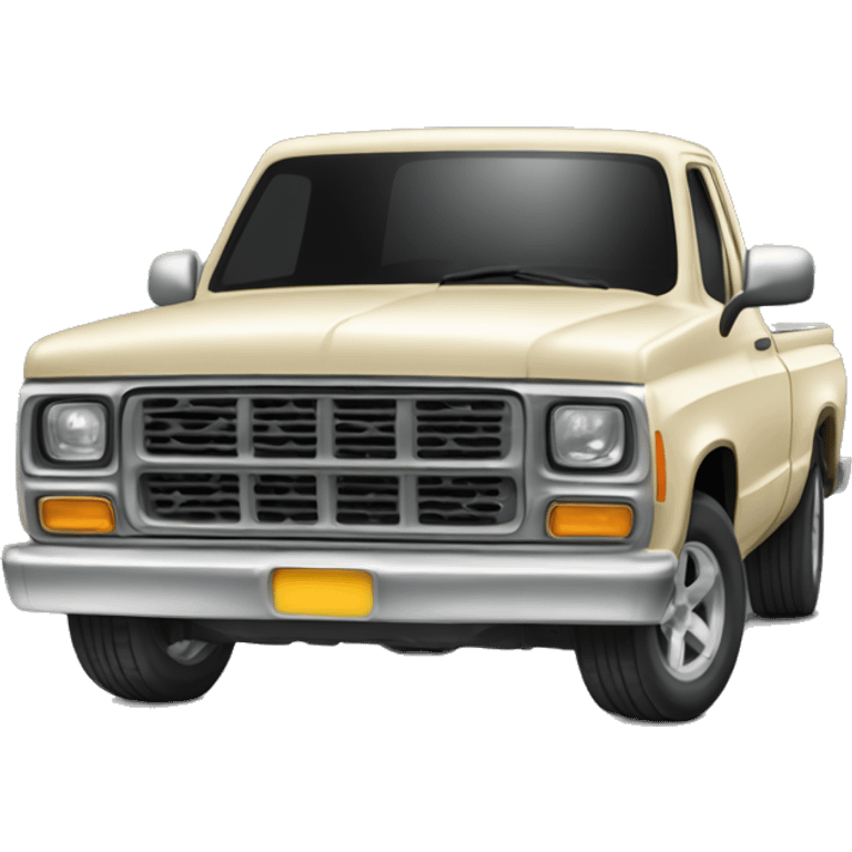 Cartuned pickup truck  emoji