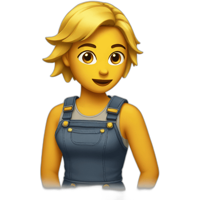 chica emoji