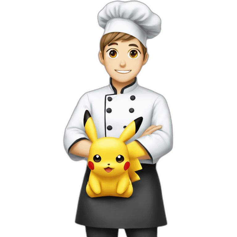 Chef kiss pikachu emoji