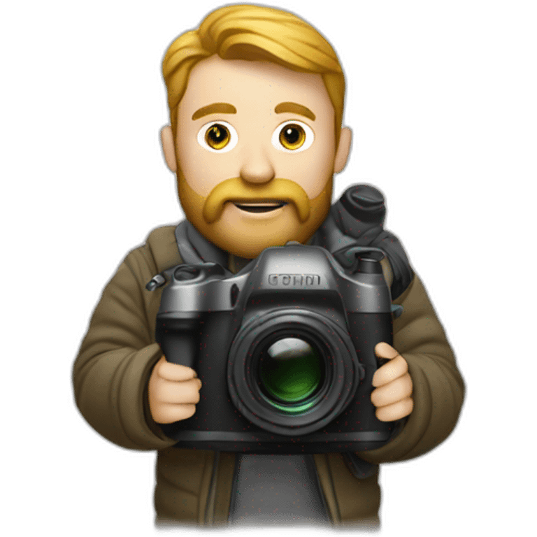 Icelandic photographer emoji