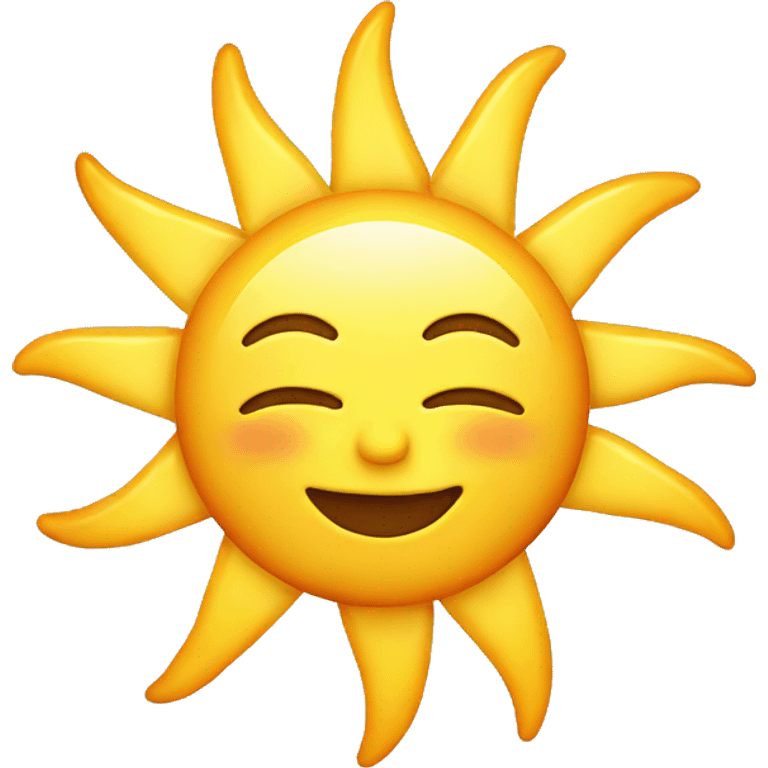 Sun emoji emoji