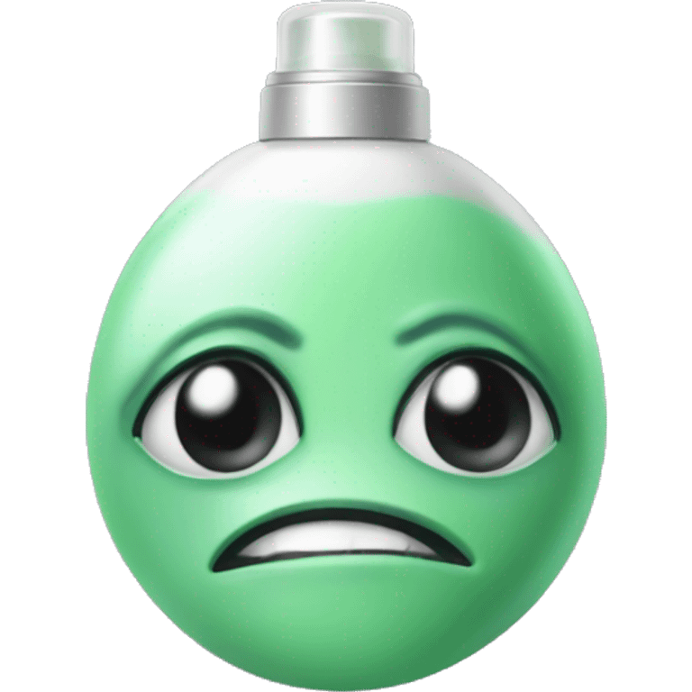 Alien with deodorant  emoji