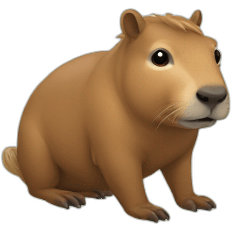 Kapybara emoji