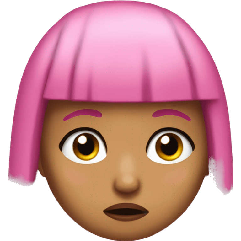 Nicki minaj crying pink tears  emoji