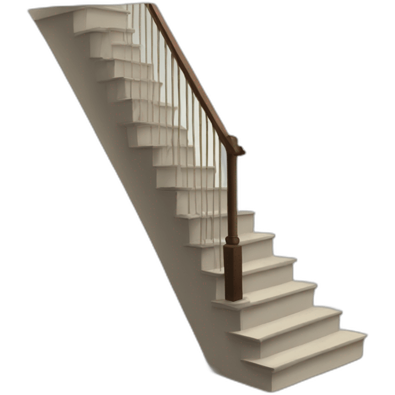 simple bold staircase emoji