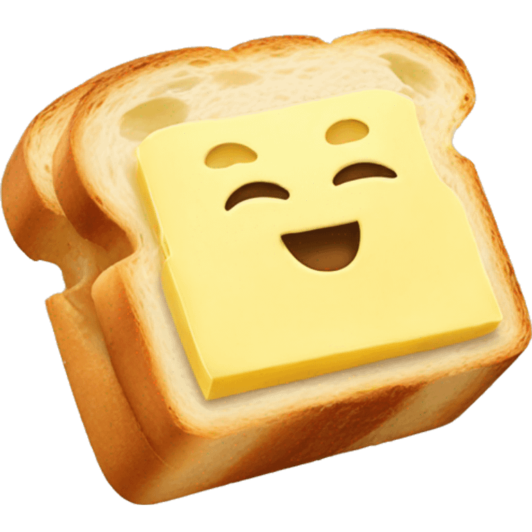 Butter on bread  emoji