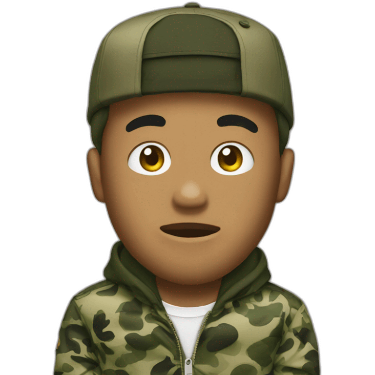 M bape emoji