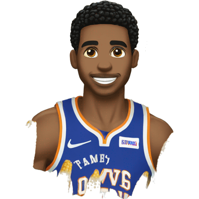 Shai Gilgeous Alexander corn rows emoji