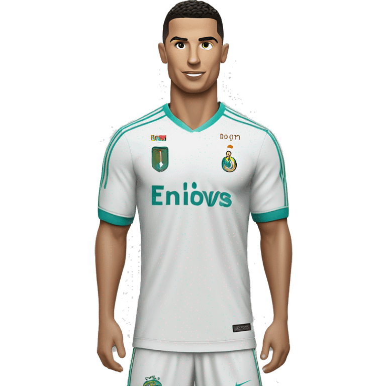 Ronaldo con a maglia nike emoji