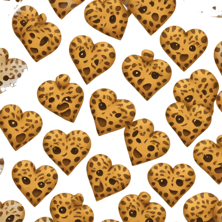 Cheetah Heart emoji