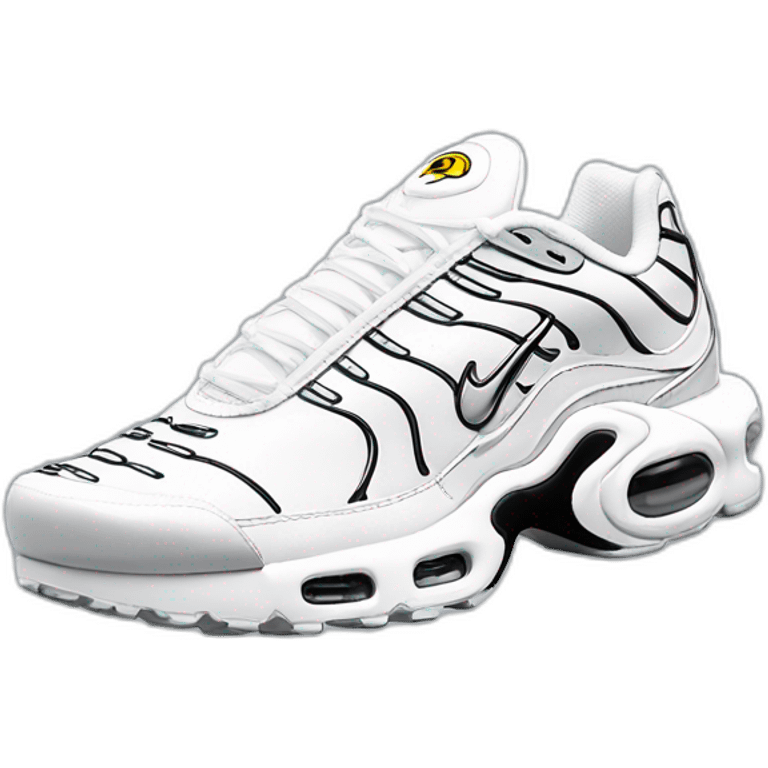 nike air max tn blanche emoji