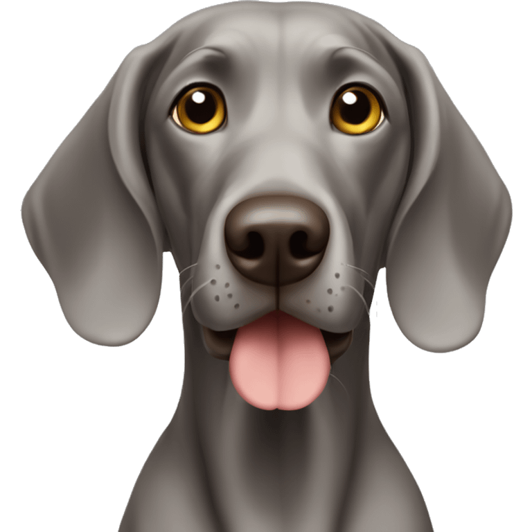 Weimaraner emoji