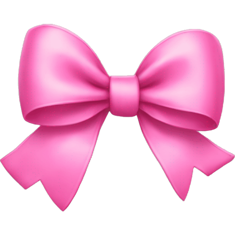 Pink bows emoji