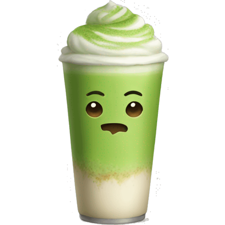 Matcha latte  emoji