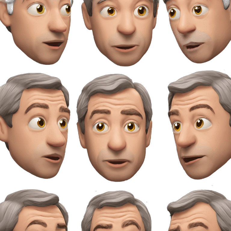 Nigel Farage side profile pog expression emoji