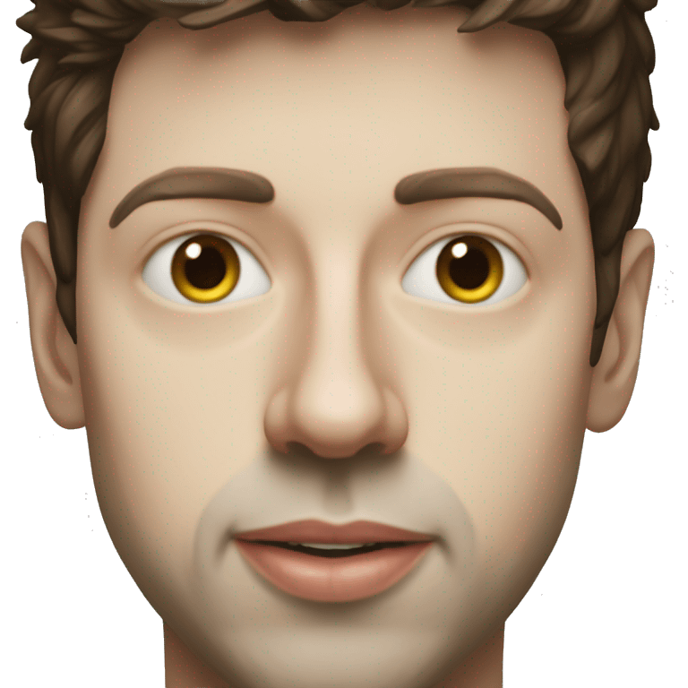 hyperrealistic sam altman satya face to face emoji