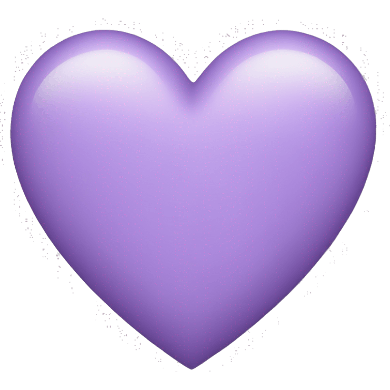 A light Purple Heart emoji