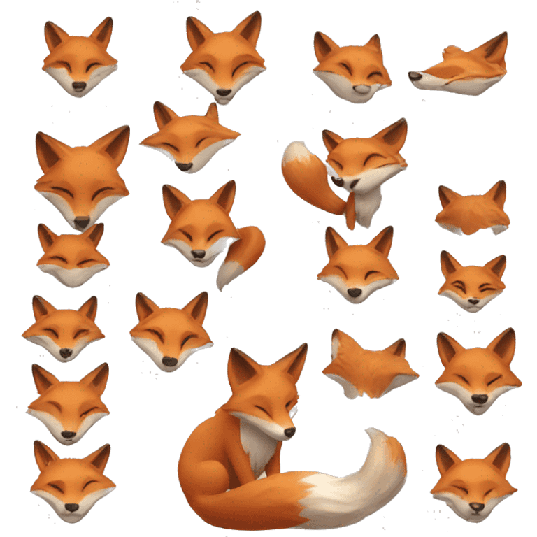 Foxes  emoji