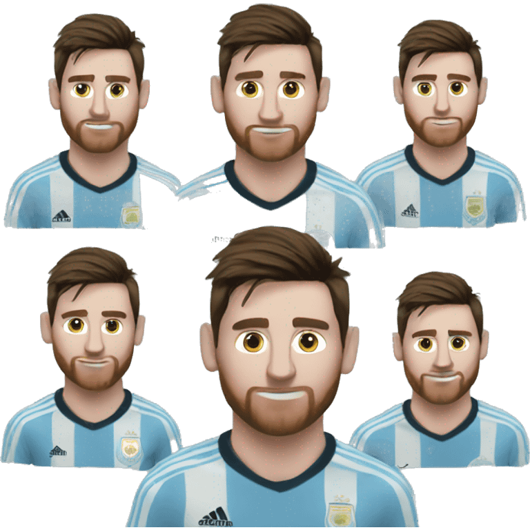 Messi argentina emoji