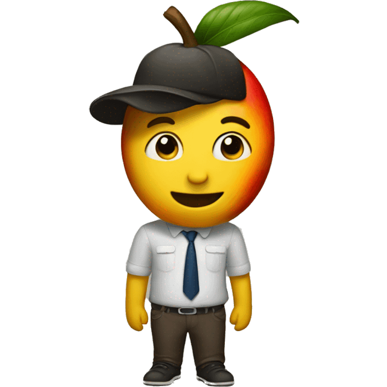 A mango man emoji