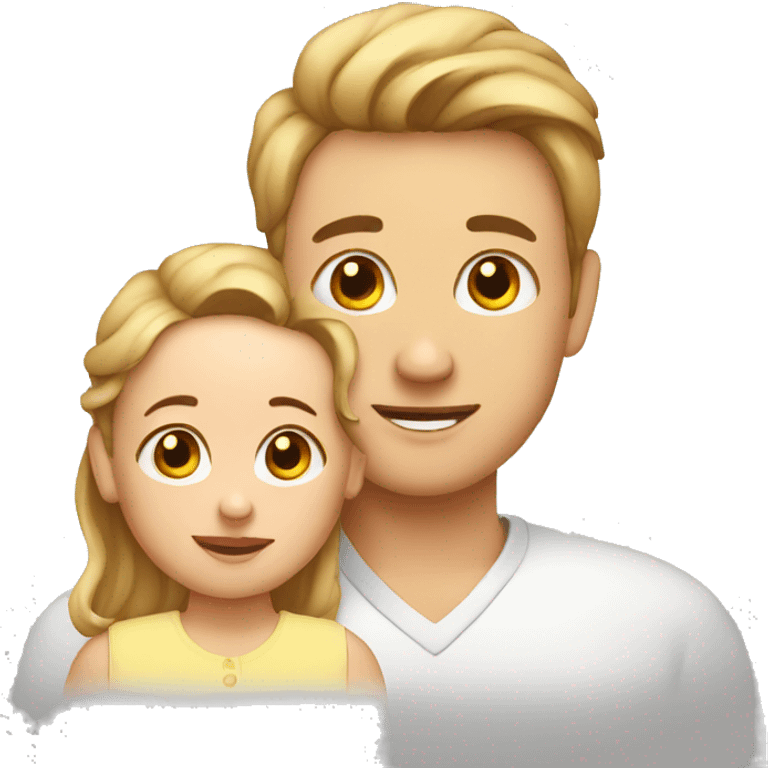 baby with parents emoji