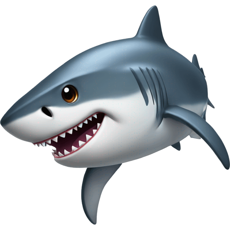 Shark as mind blowing emoji emoji