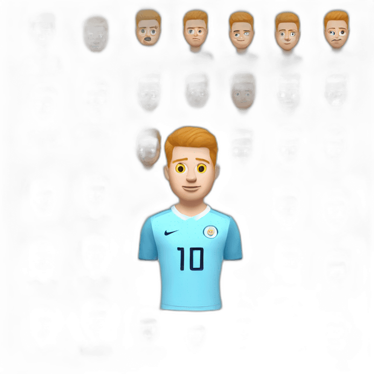 De bruyne emoji