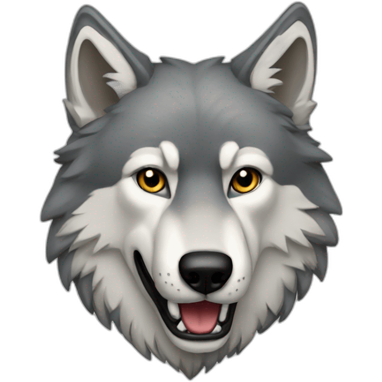 Wolf emoji