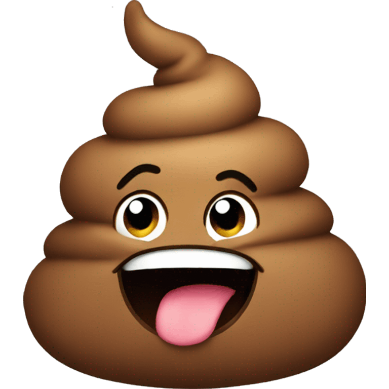 Happy poop emoji