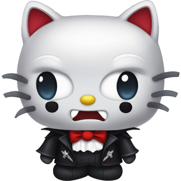 hello kitty vampire emoji