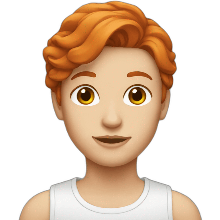 redhead emoji