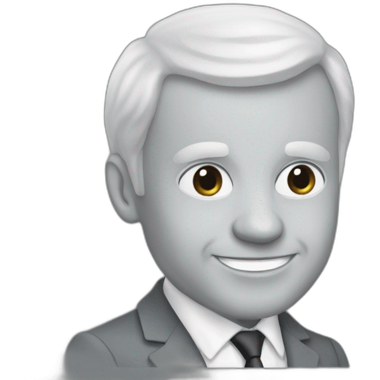 Macron én emoji