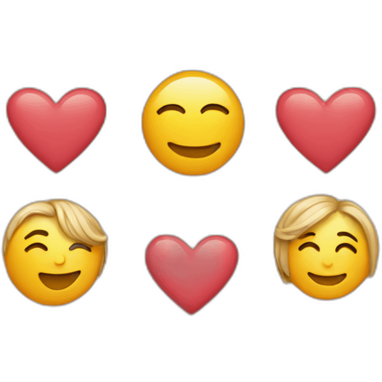 Love Happiness and peace emoji