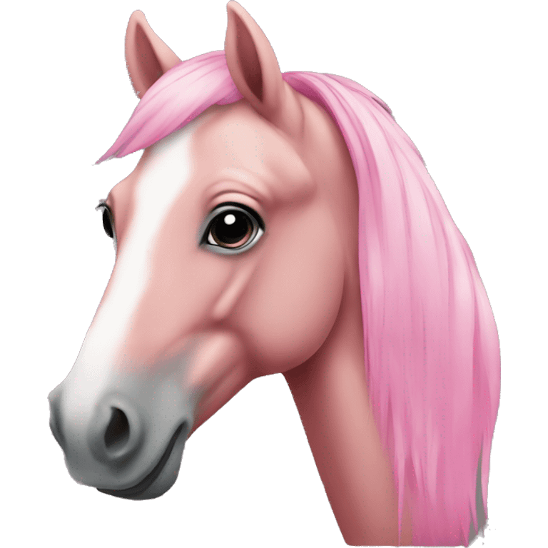 Horse pink  emoji