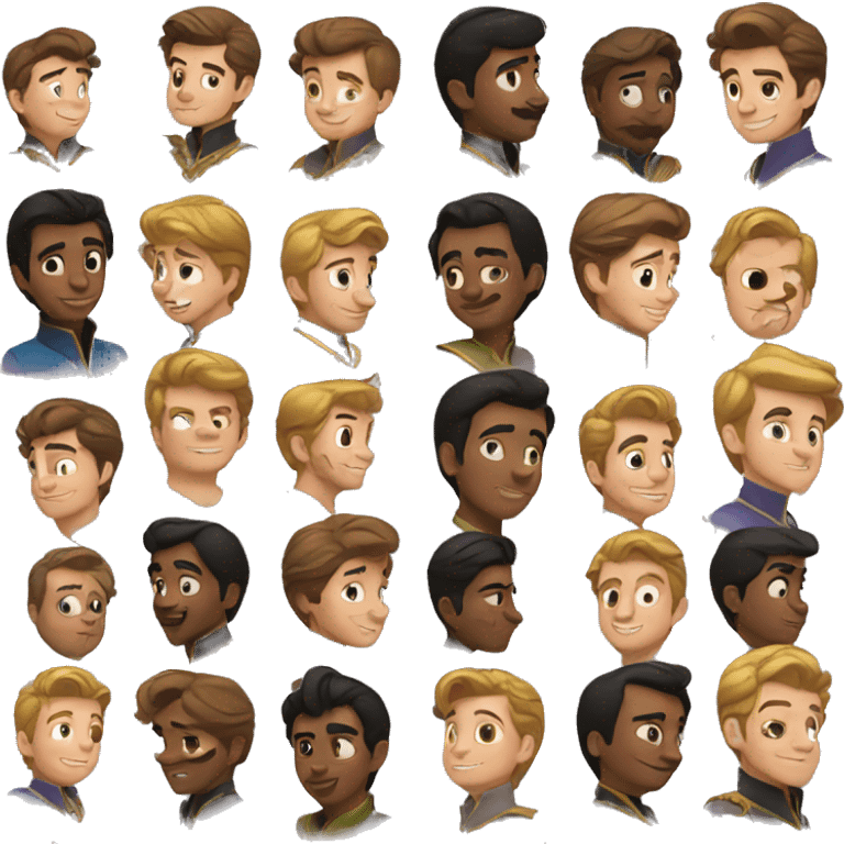 Disney prince emoji