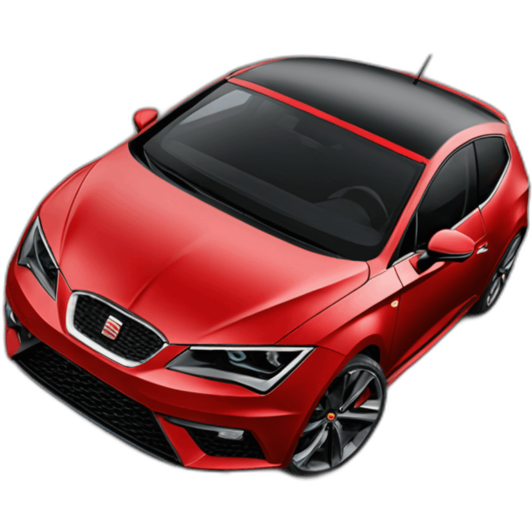 SEAT Leon cupra red emoji