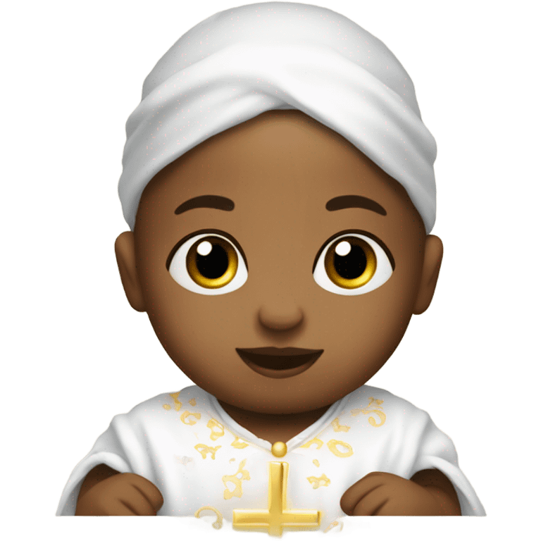 baptism baby emoji