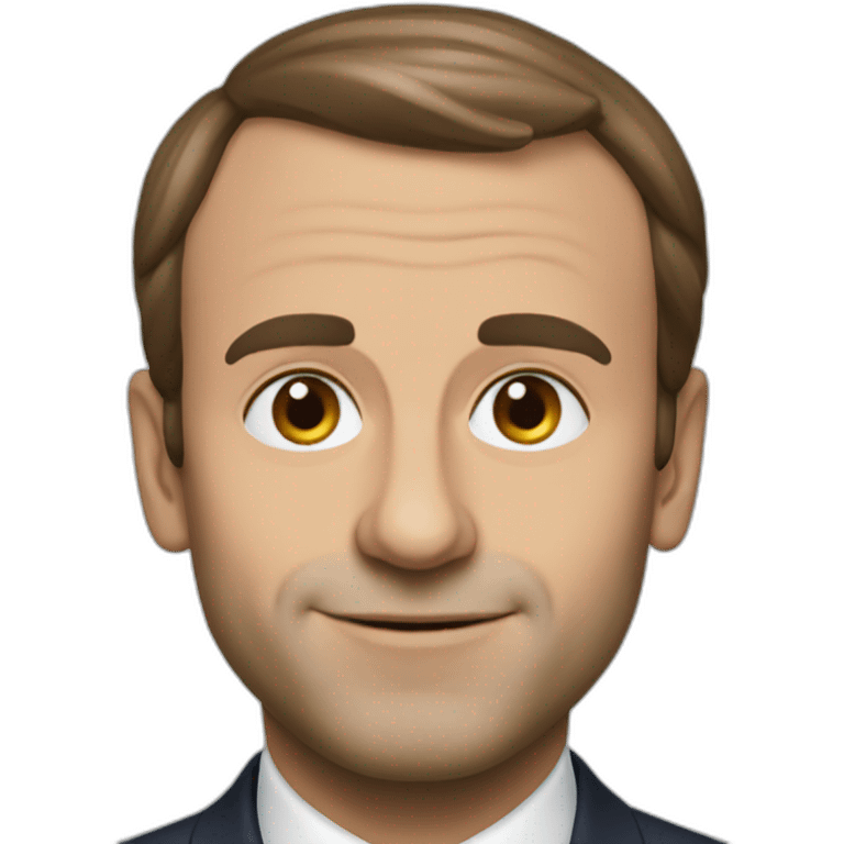 Emanuel Macron  emoji