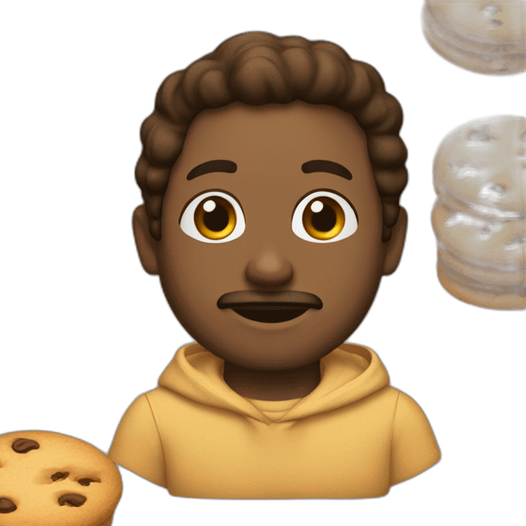 O Homem Biscoito emoji