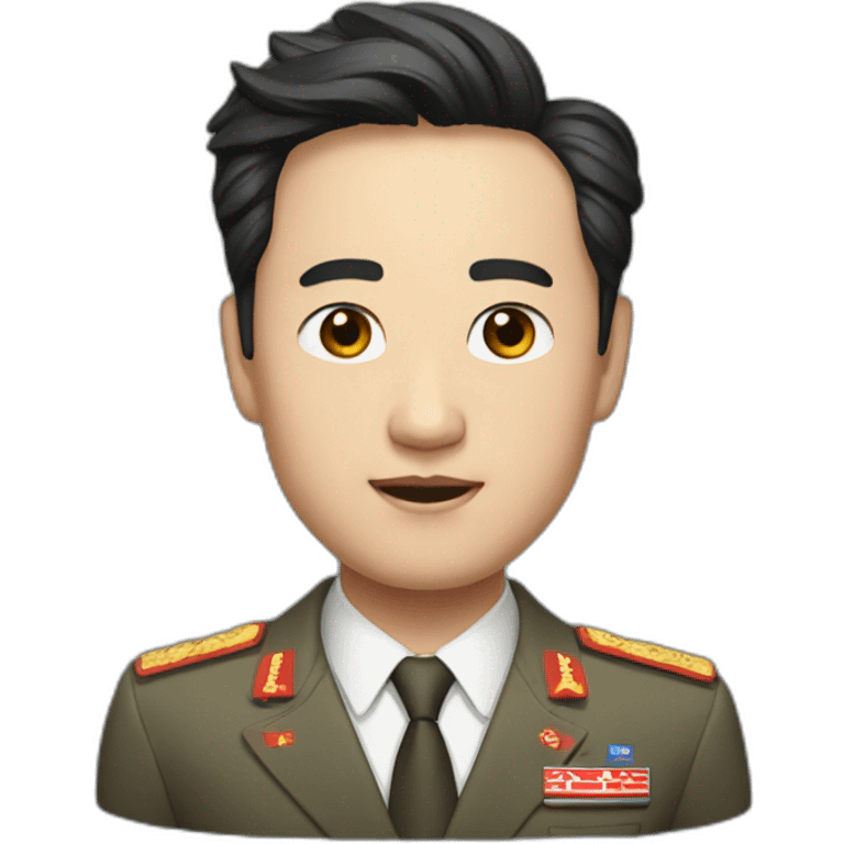 north korea tv announcer emoji