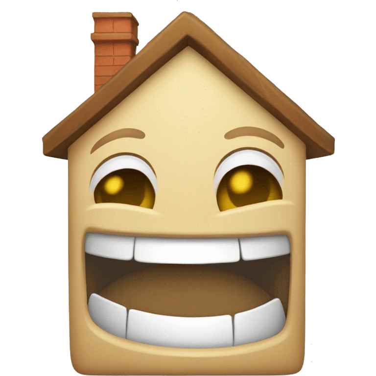 Smiling home emoji